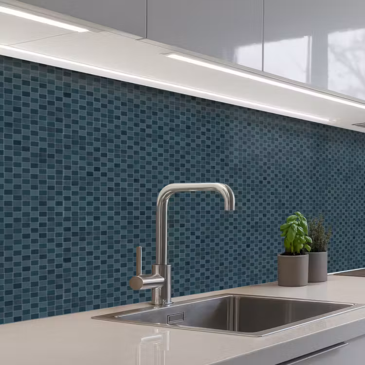 Keuken achterwand - Patroon - Mozaïek - Groen — 2