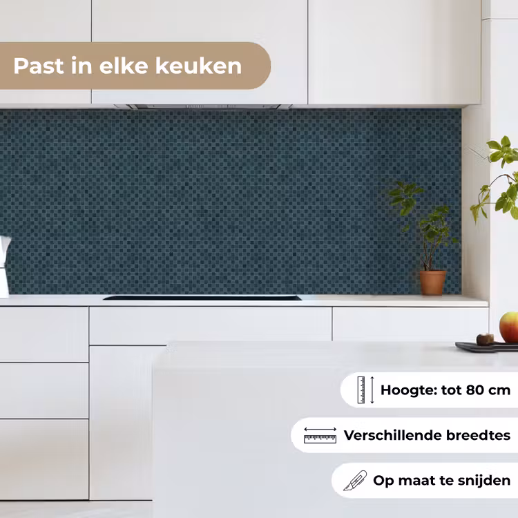 Keuken achterwand - Patroon - Mozaïek - Groen — 7