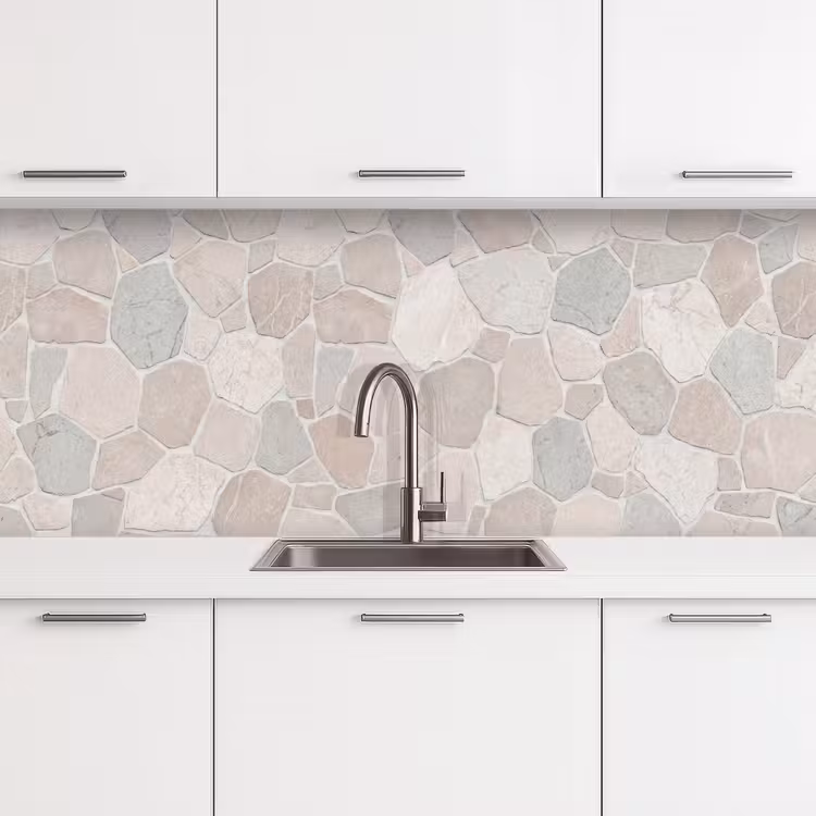 Keuken achterwand - Steen - Patroon - Textuur - Beige — 4