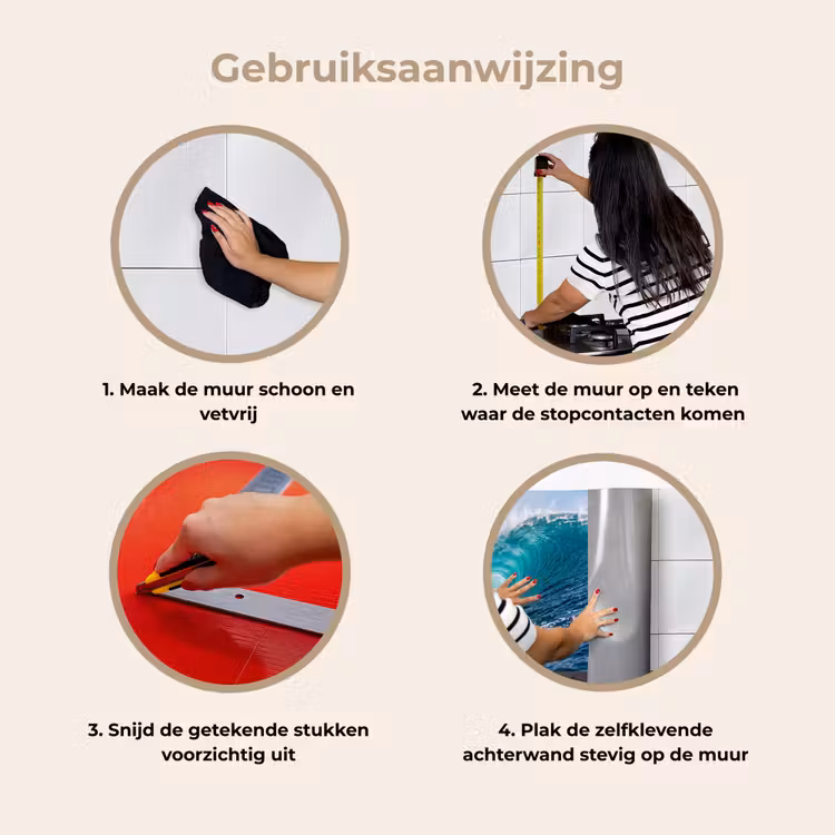 Keuken achterwand - Golf - Oceaan - Water - Dynamisch - Blauw — 9