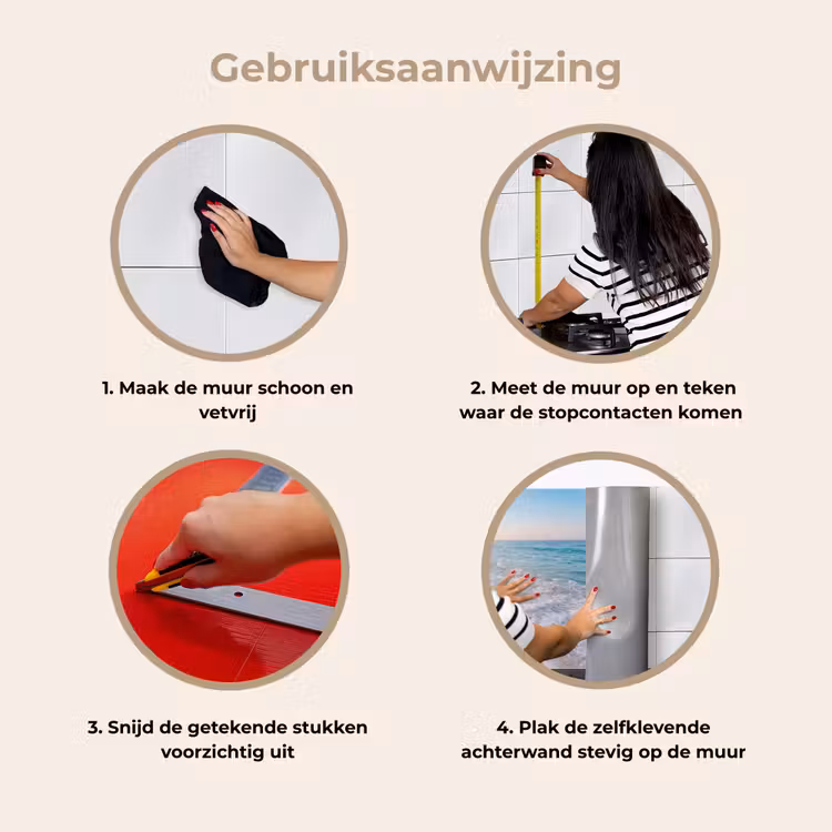 Keuken achterwand - Zee - Golven - Strand - Natuur - Wit — 9