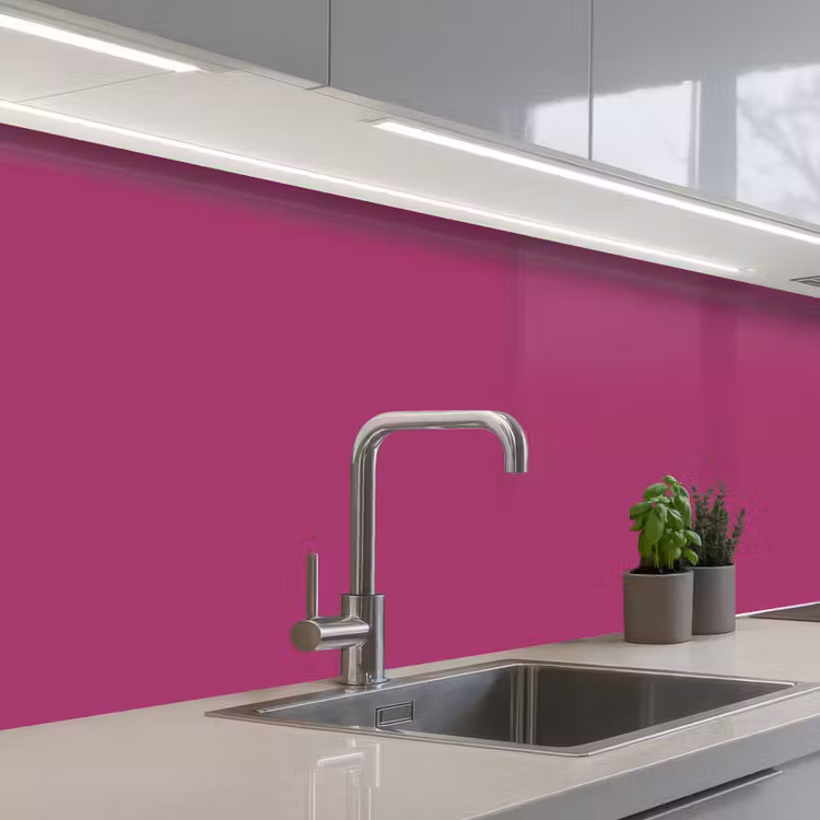 Keuken achterwand - Deep - Magenta - Paars — 2