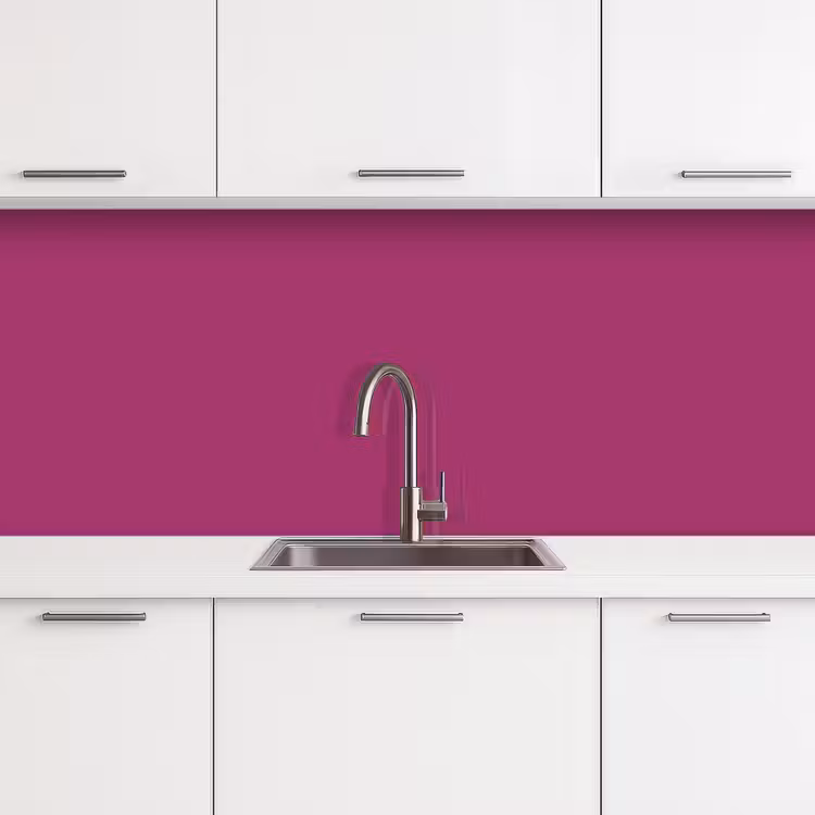 Keuken achterwand - Deep - Magenta - Paars — 4