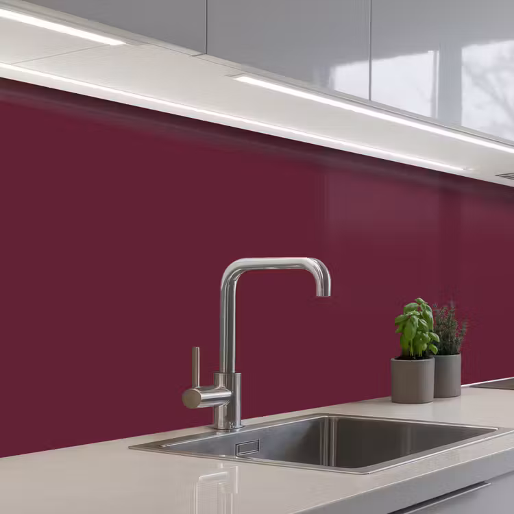 Keuken achterwand - Deep - Plum - Paars — 2