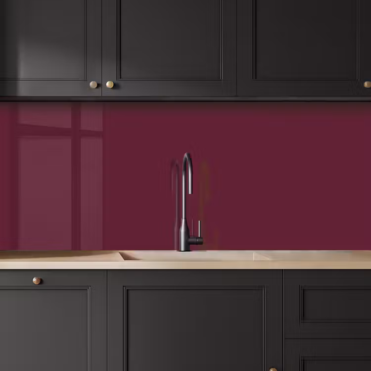 Keuken achterwand - Deep - Plum - Paars — 6