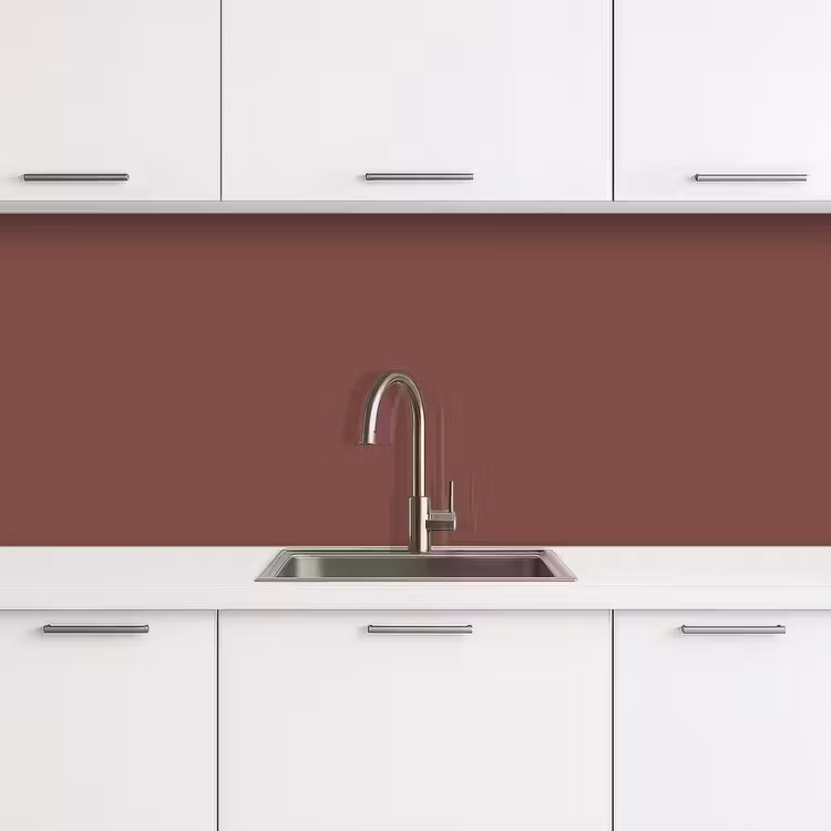 Keuken achterwand - Muted - Raisin - Rood — 4