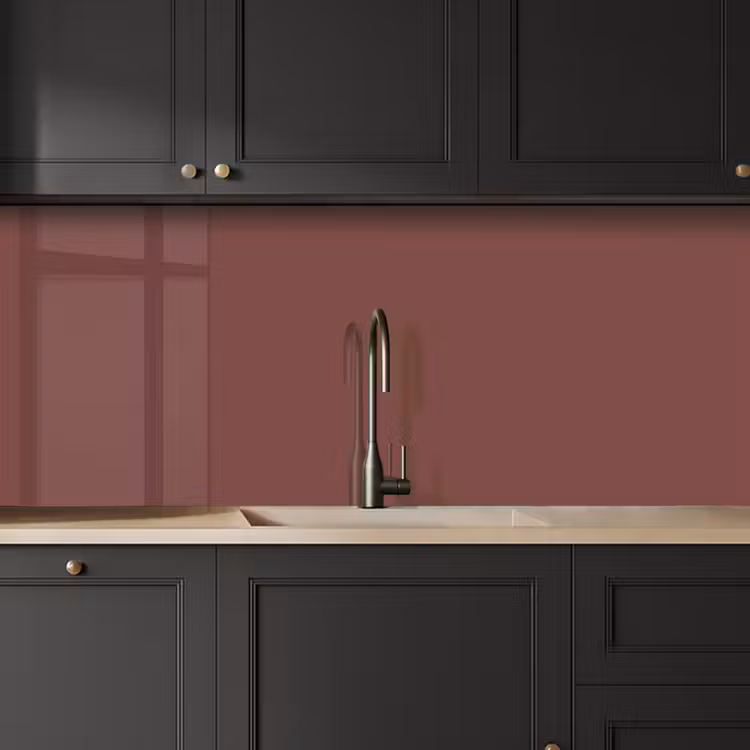 Keuken achterwand - Muted - Raisin - Rood — 6
