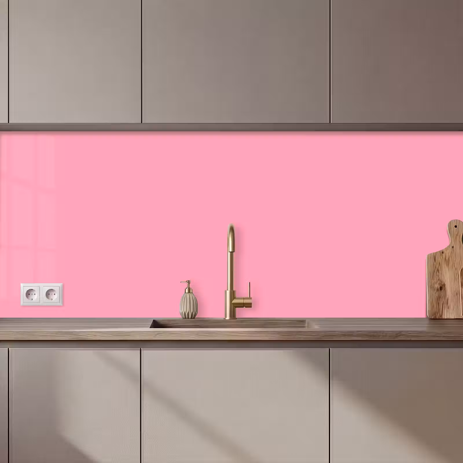 Keuken achterwand - Bubblegum - Pink - Roze — 1