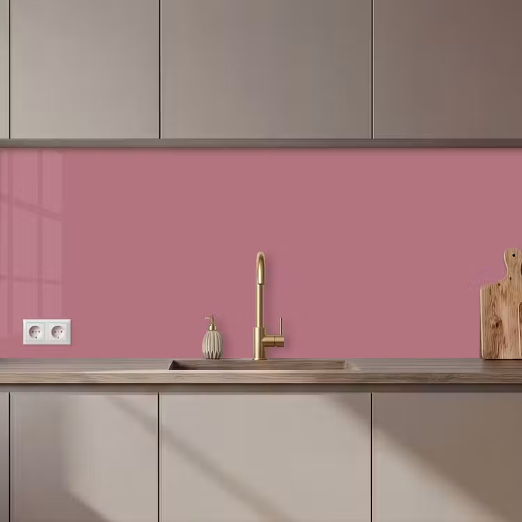Keuken achterwand - Antique - Mauve - Roze — 1