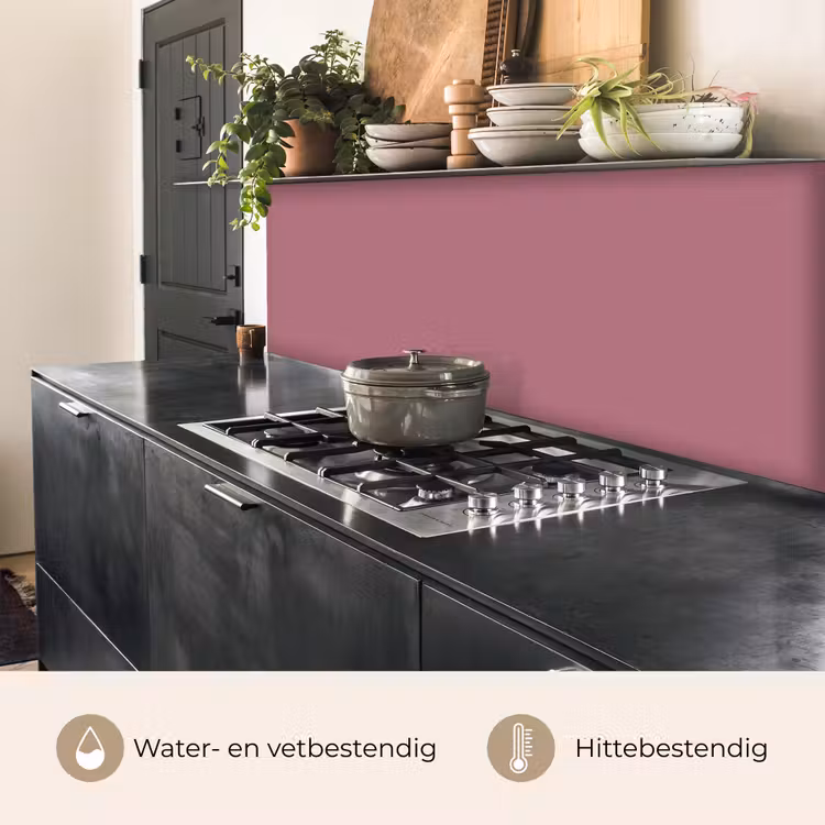 Keuken achterwand - Antique - Mauve - Roze — 5