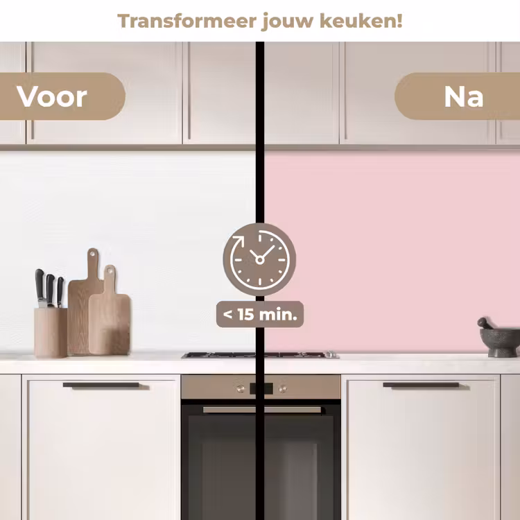 Keuken achterwand - Blush - Pink - Roze — 3