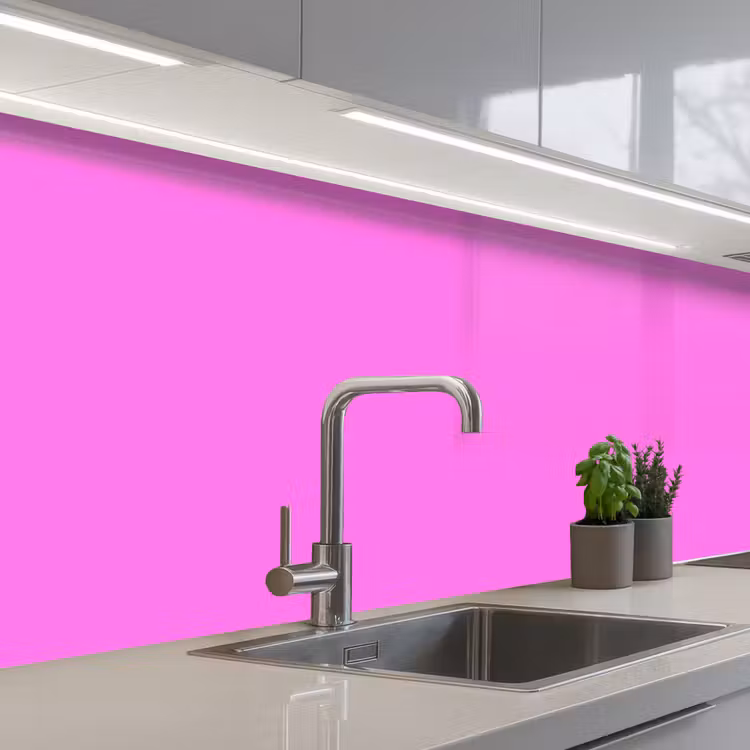 Keuken achterwand - Bright - Orchid - Roze — 2