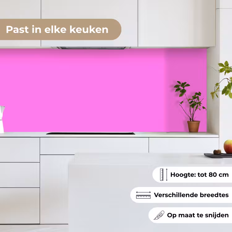 Keuken achterwand - Bright - Orchid - Roze — 7