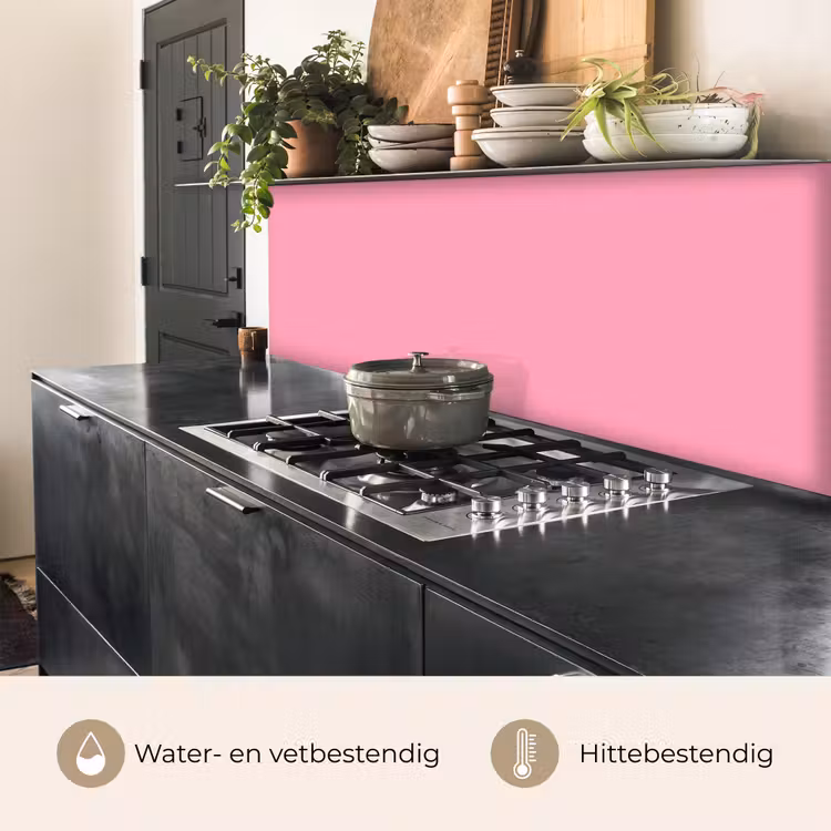 Keuken achterwand - Bubblegum - Pink - Roze — 5