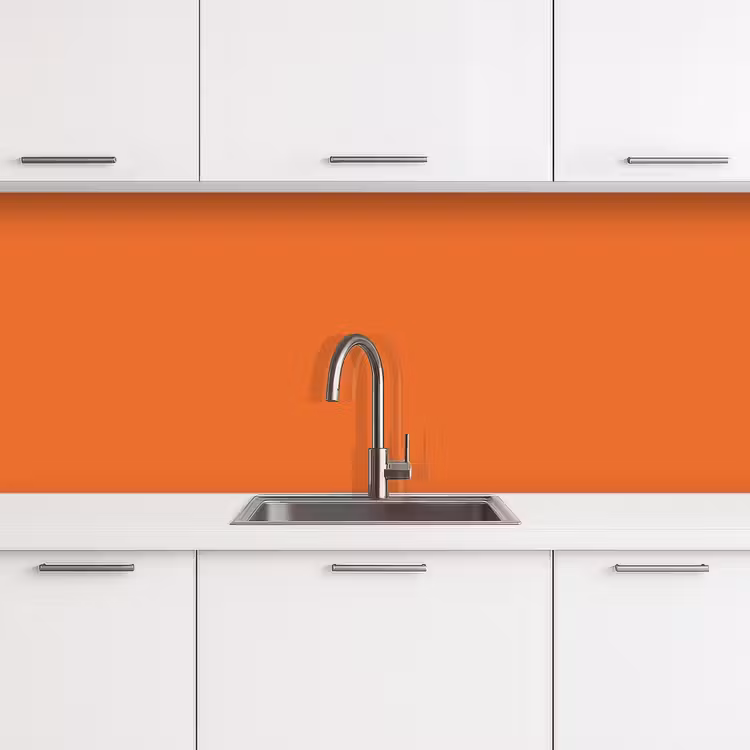 Keuken achterwand - Burnt - Sienna - Oranje — 4