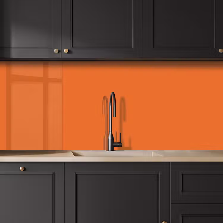 Keuken achterwand - Burnt - Sienna - Oranje — 6