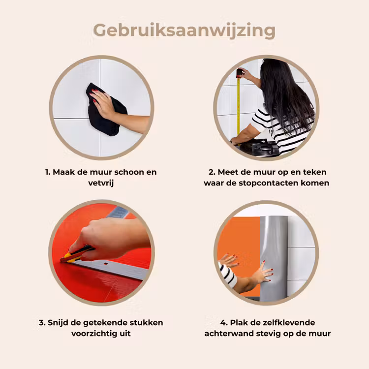 Keuken achterwand - Burnt - Sienna - Oranje — 9