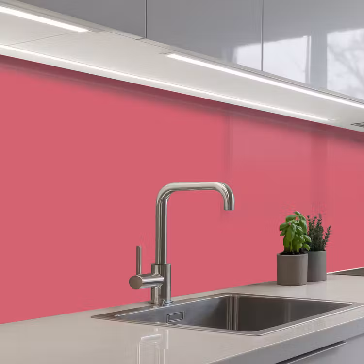 Keuken achterwand - Crimson - Rose - Roze — 2