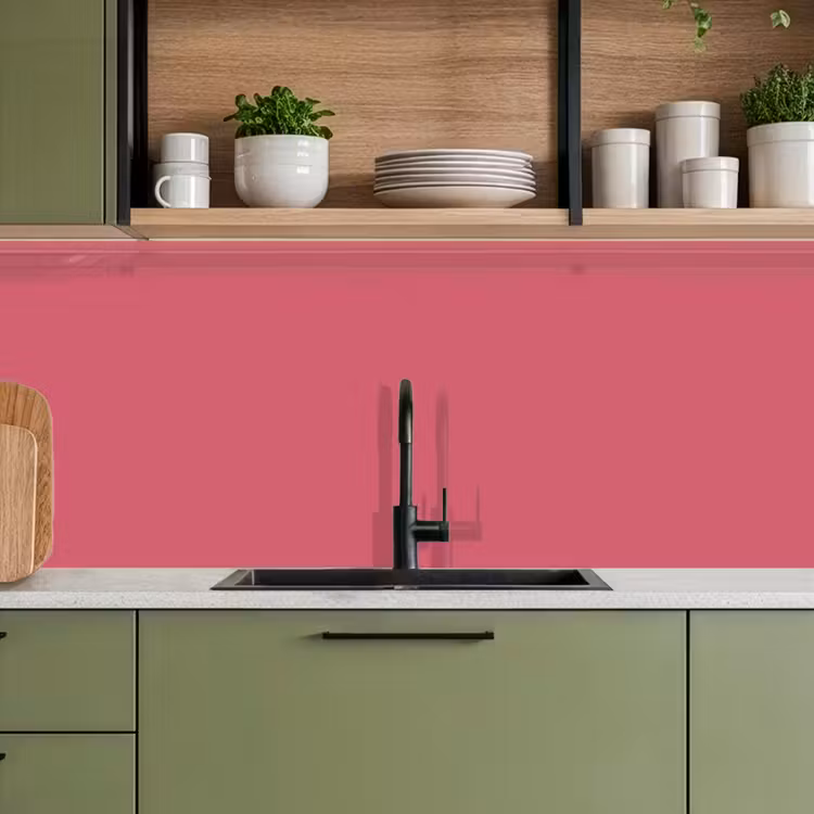 Keuken achterwand - Crimson - Rose - Roze — 8