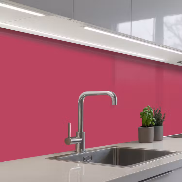 Keuken achterwand - Deep - Berry - Rood — 2