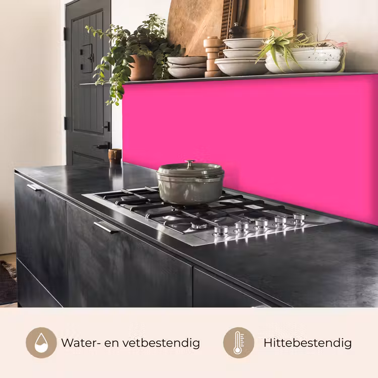 Keuken achterwand - Electric - Magenta - Roze — 5