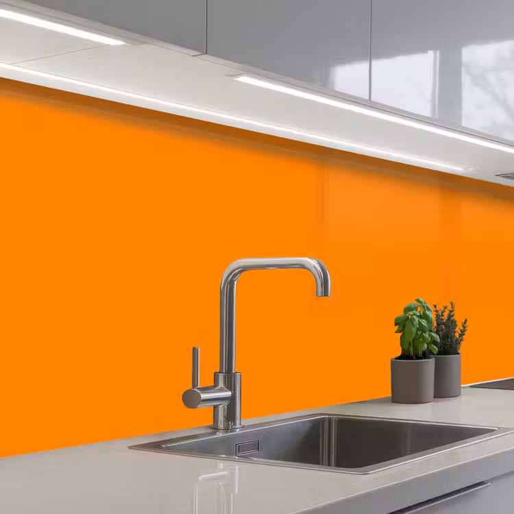Keuken achterwand - Marigold - Glow - Oranje — 2