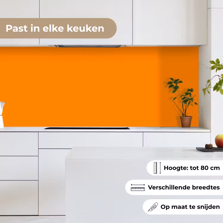 Keuken achterwand - Marigold - Glow - Oranje — 7
