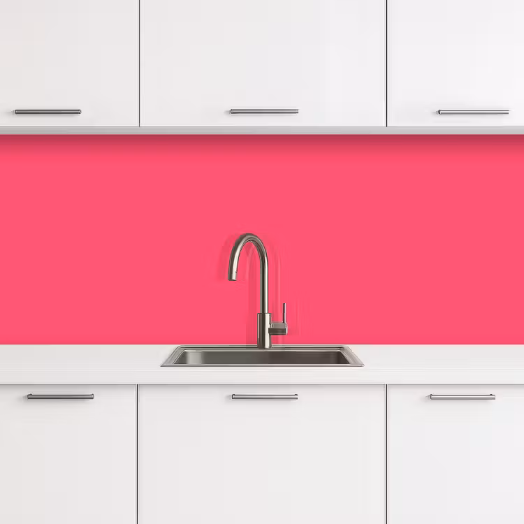 Keuken achterwand - Neon - Flamingo - Roze — 4