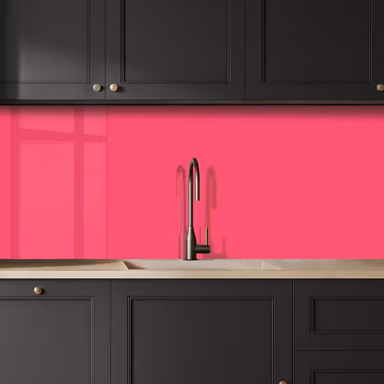 Keuken achterwand - Neon - Flamingo - Roze — 6