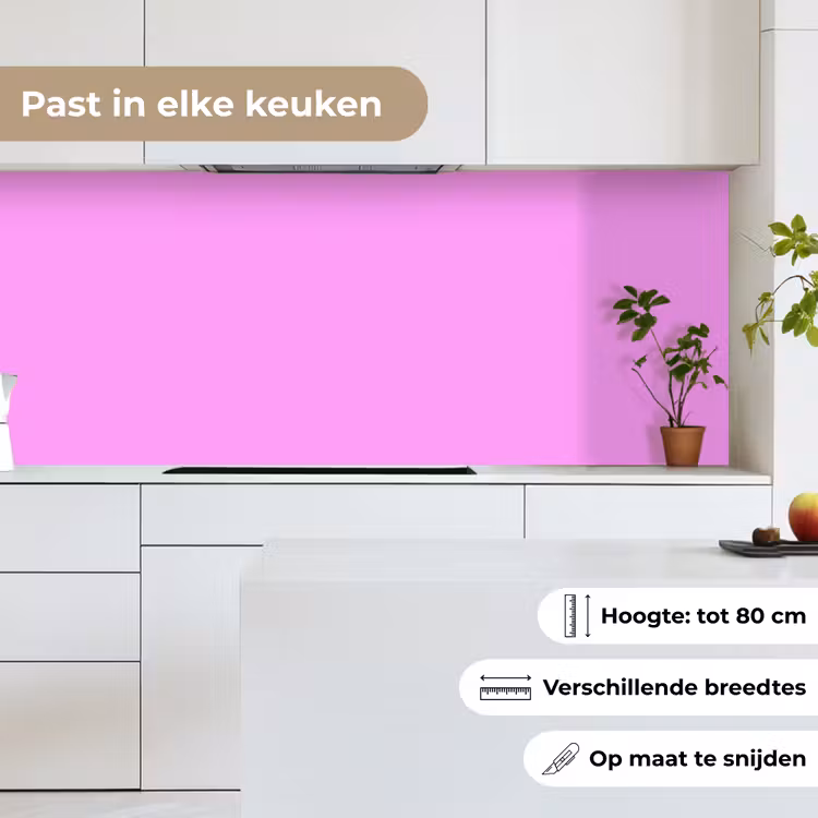 Keuken achterwand - Soft - Lavender - Roze — 7