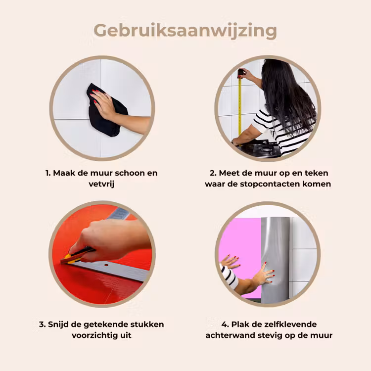 Keuken achterwand - Soft - Lavender - Roze — 9