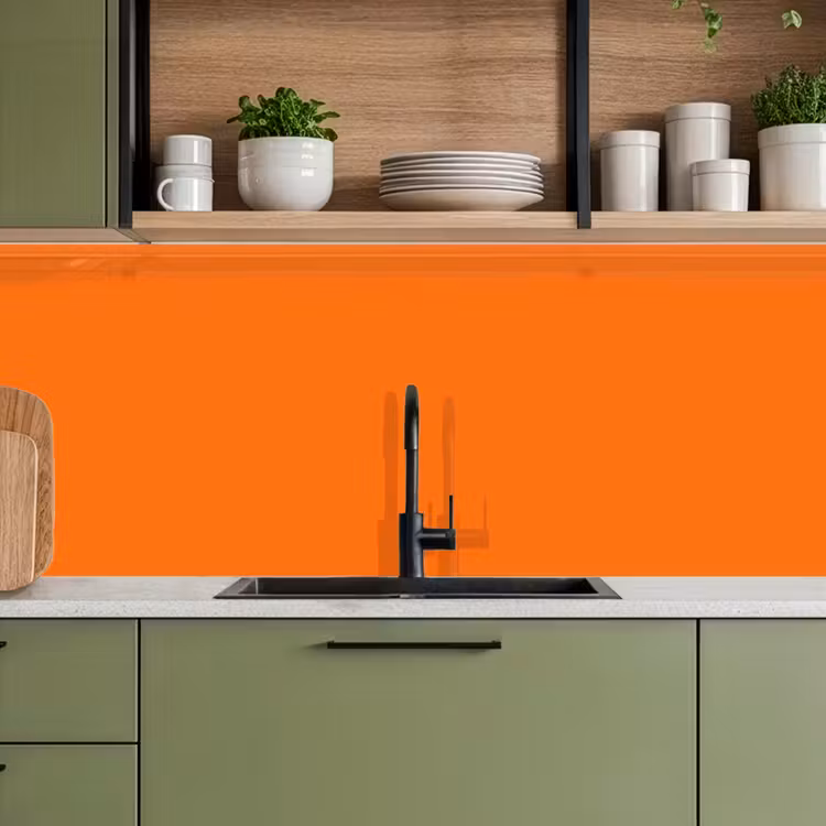 Keuken achterwand - Spiced - Pumpkin - Oranje — 8