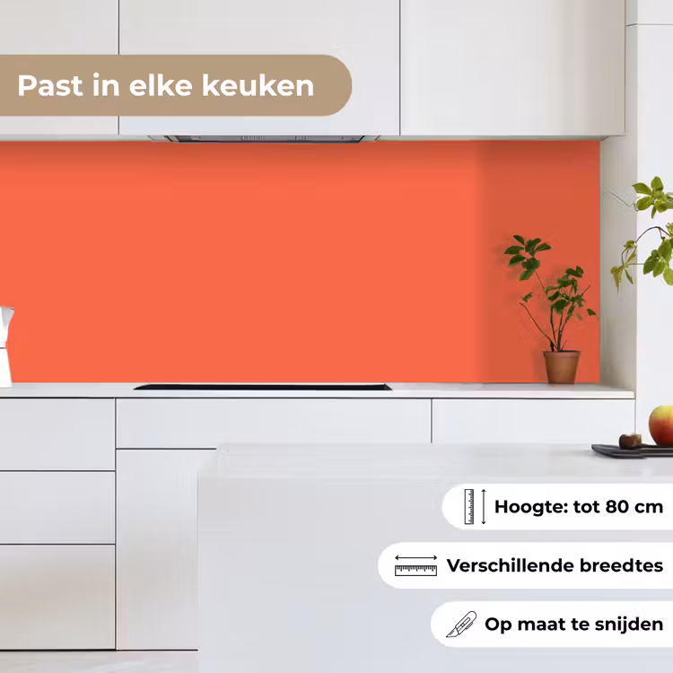 Keuken achterwand - Sunset - Salmon - Oranje — 7