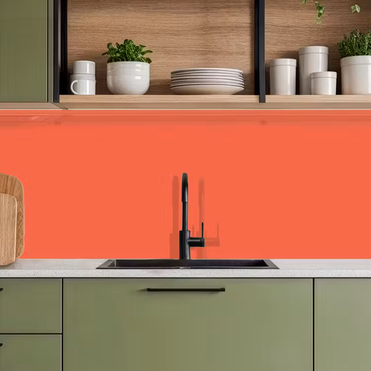 Keuken achterwand - Sunset - Salmon - Oranje — 8