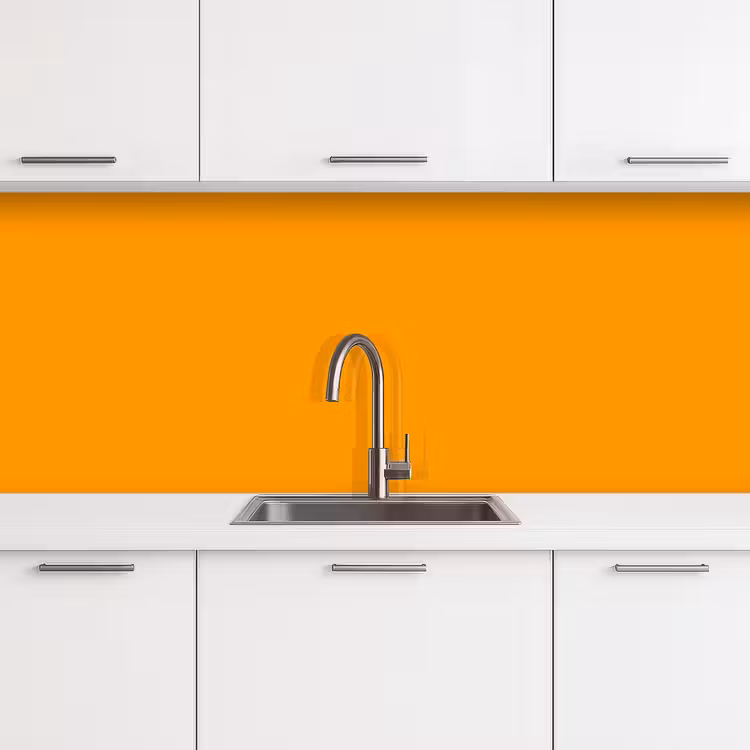 Keuken achterwand - Warm - Ochre - Oranje — 4