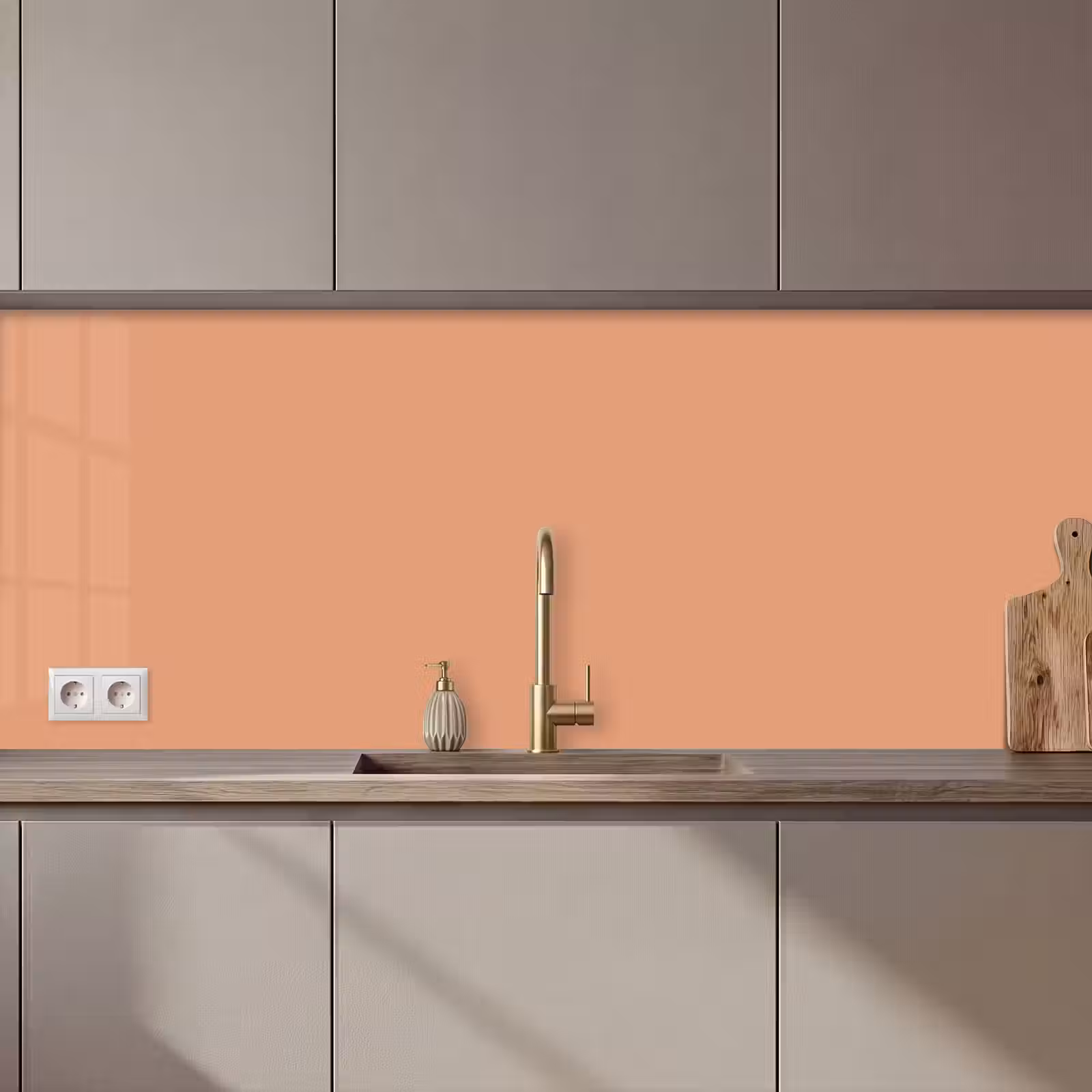 Keuken achterwand - Desert - Coral - Koraal — 1