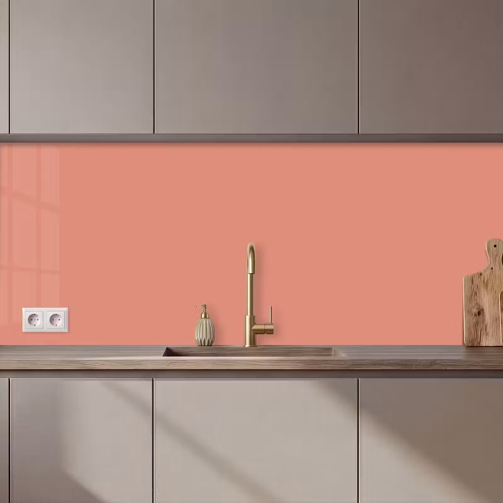 Keuken achterwand - Earthy - Rose - Koraal — 1