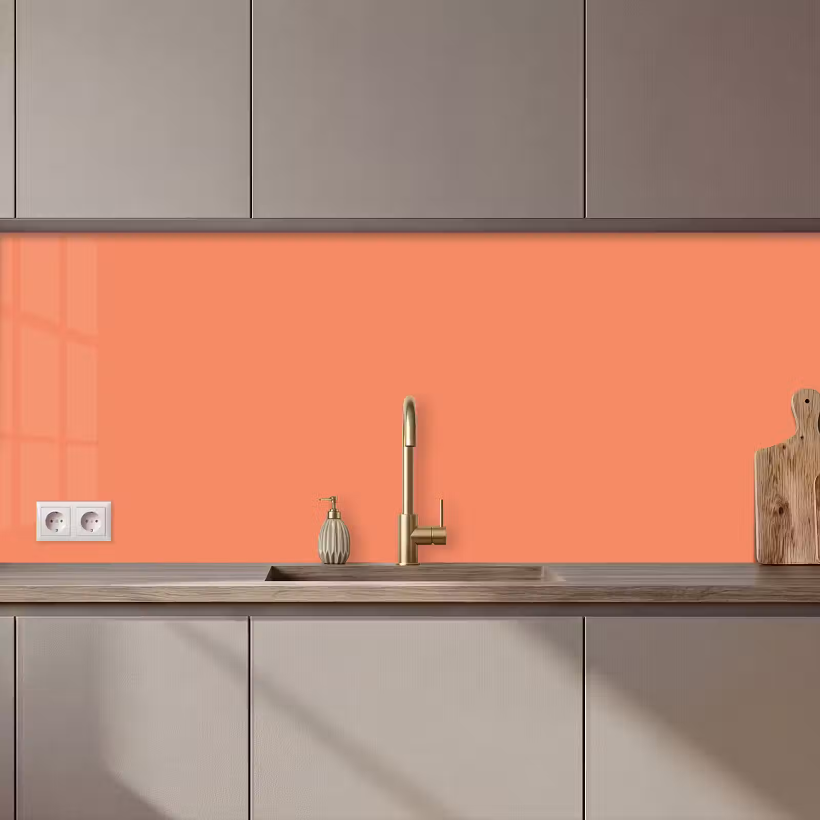 Keuken achterwand - Warm - Clay - Terracotta — 1