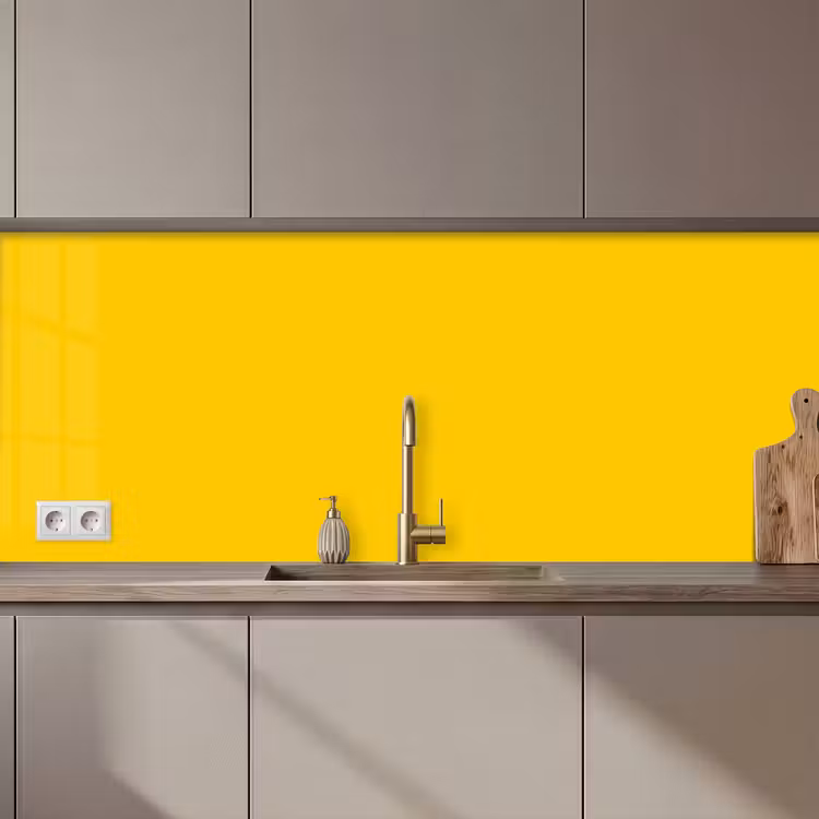 Keuken achterwand - Antique - Gold - Geel — 1