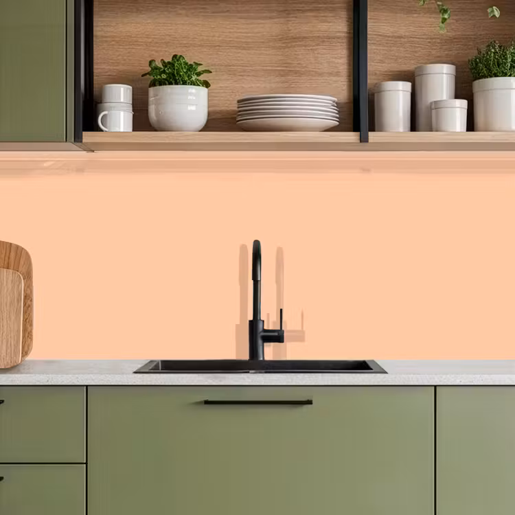 Keuken achterwand - Apricot - Blush - Nude — 8