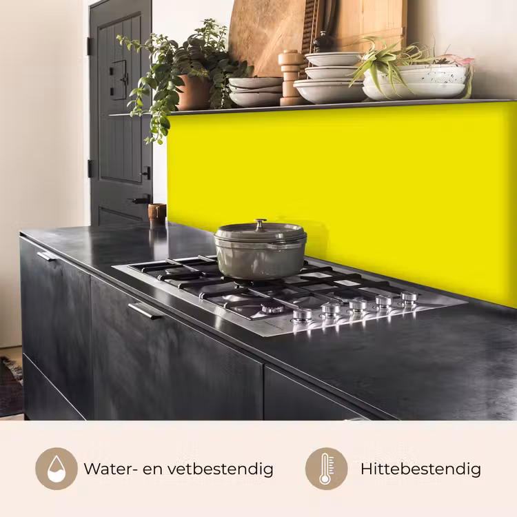 Keuken achterwand - Bright - Canary - Geel — 5