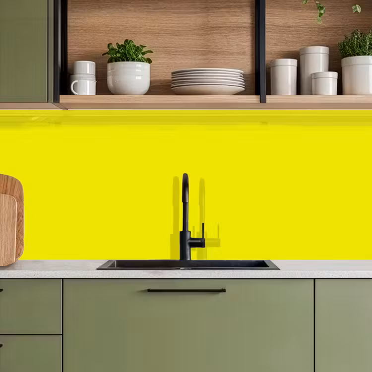 Keuken achterwand - Bright - Canary - Geel — 8