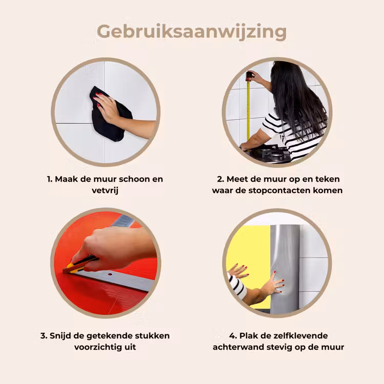 Keuken achterwand - Buttery - Beige - Geel — 9