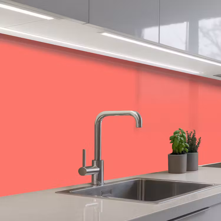 Keuken achterwand - Coral - Punch - Koraal — 2