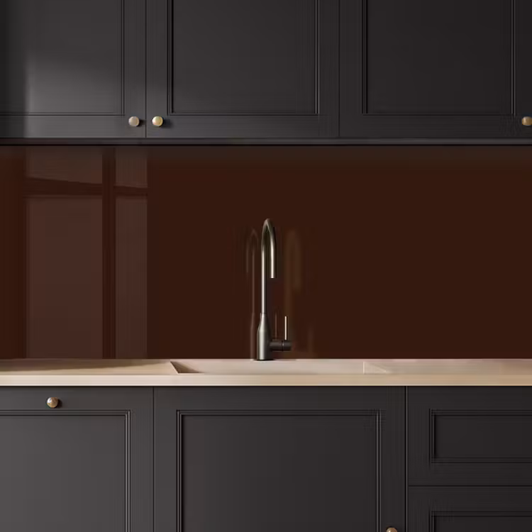 Keuken achterwand - Dark - Chocolate - Bruin — 6