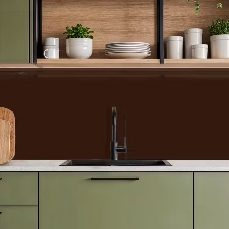 Keuken achterwand - Dark - Chocolate - Bruin — 8