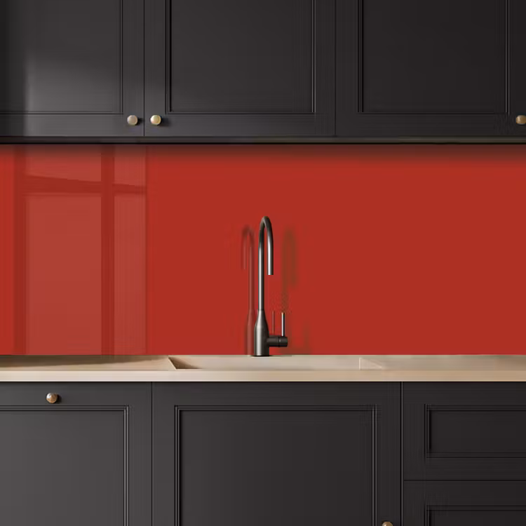Keuken achterwand - Deep - Crimson - Rood — 6