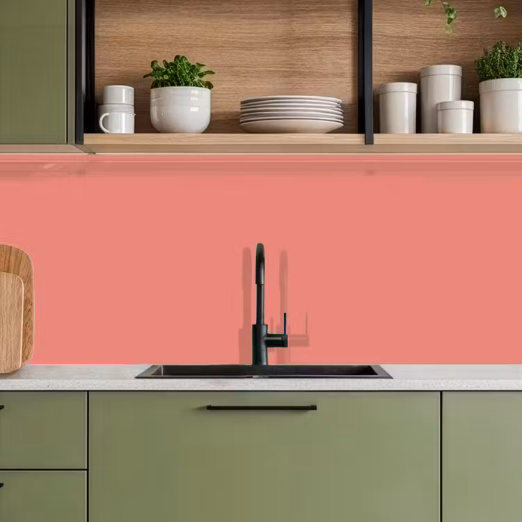 Keuken achterwand - Dusty - Peach - Koraal — 8