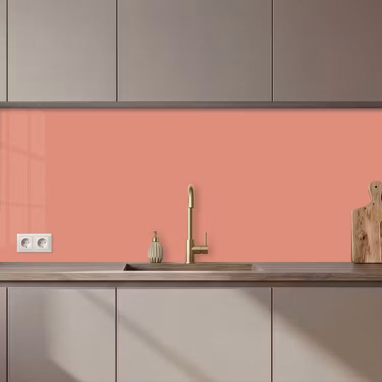 Keuken achterwand - Earthy - Rose - Koraal — 1