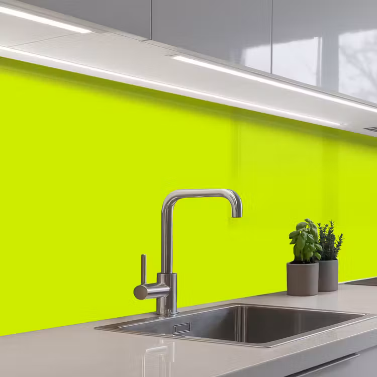 Keuken achterwand - Electric - Lemon - Geel — 2